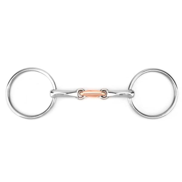 Rostfritt stål tjockleksbits lös munbitsrulle Kompatibel med häst 11,5 cm