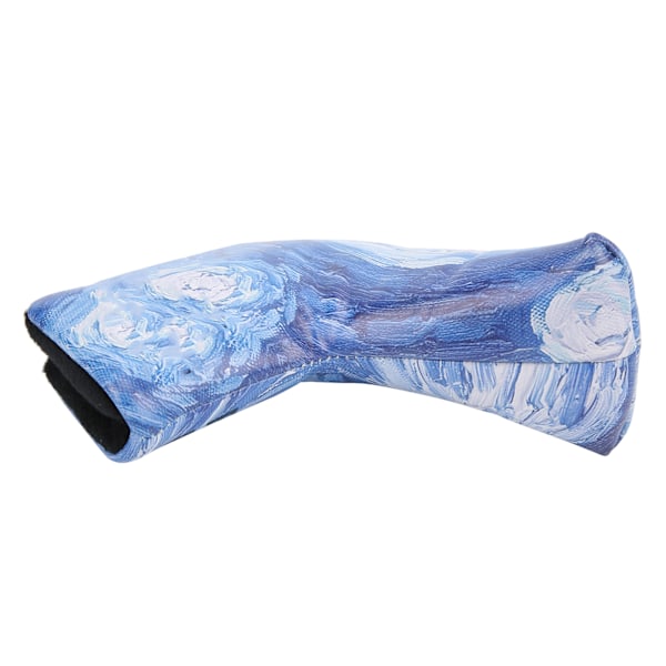 Space Star Vattentät Golf Putter Head Cover Lformad Putter Cap Cover Golf Club Cover