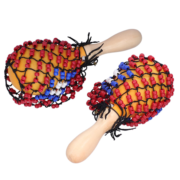 2 kpl Tamburiini Hiekka Vasara Ravistajat Helmiverkko Käsi Lyömäsoittimet Musiikkiväline Juhliin