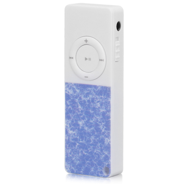 MP3-afspiller Slim klassisk multifunktions HiFi tabfrit lyd Musikspiller understøtter op til 64 GB blå