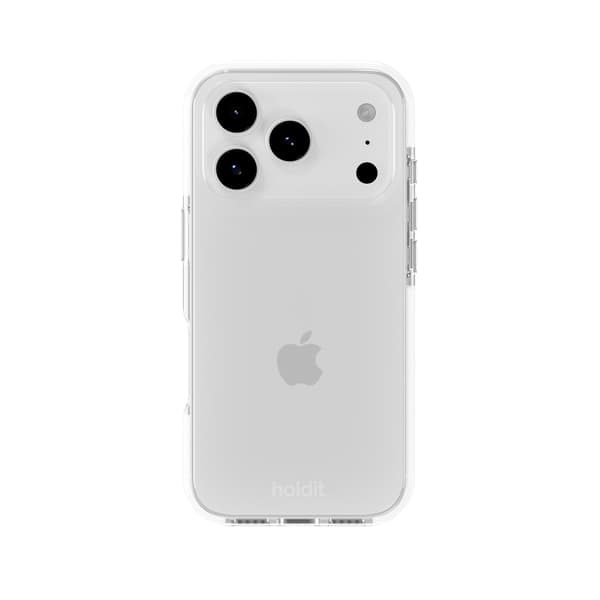 【NX】held Kompatibel med iPhone 17 Pro Max mobildeksel Seethru Hvit 69