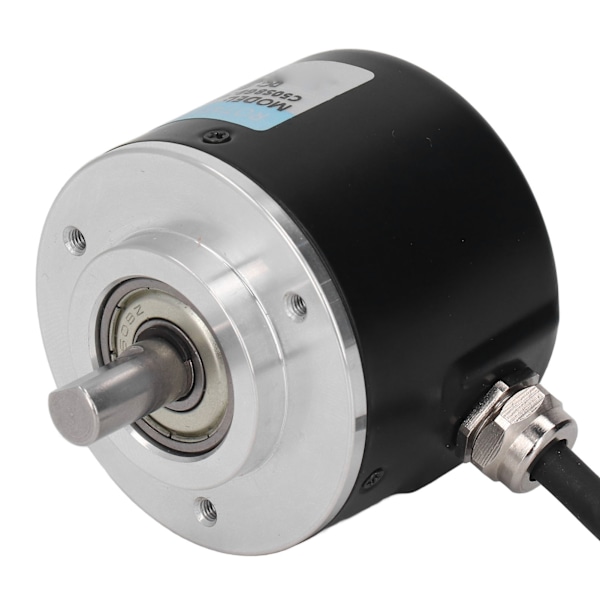 2-faset inkrementel roterende encoder 50 mm ydre diameter IP50 PNP roterende encoder DC5‑24V 500P/R