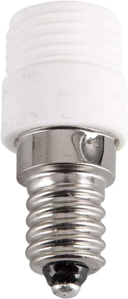 2-pak E14 til G9 Keramisk Fatningsadapter til LED, Halogen, CFL Lyskilder[NX]