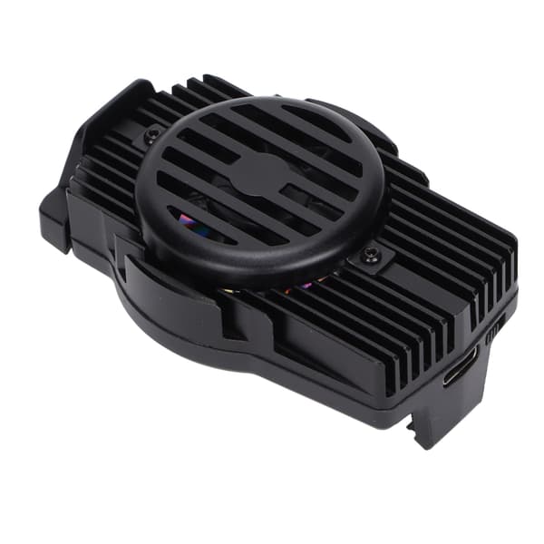 【NX】Telefonkøler Køleventilator Halvleder Mobiltelefon Køleplade Radiator med LED-lys til Android til IOS