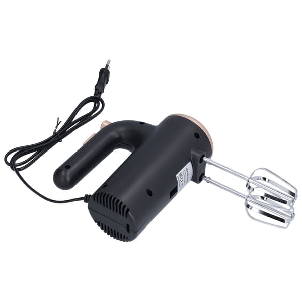 300W Multifunksjonell Eggvisp 5 Gir Elektrisk Eggvisp Dobbelthode Håndmikser EU-plugg 220‑240V
