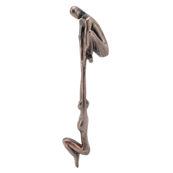 Elskere Skulptur Ornament Harpiks Abstrakt Kunst Statue Par Mann Løfter Kvinne Dansende Figurin