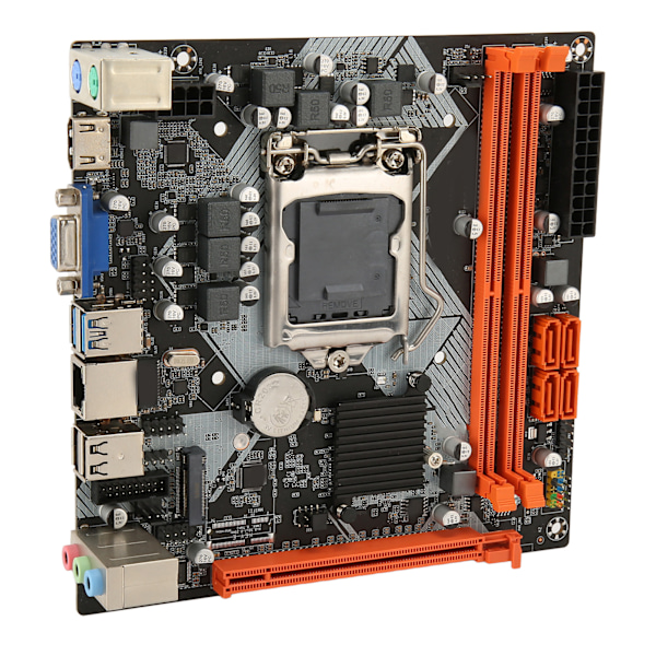 ITX H110 Moderkort Dual Channel DDR4 LGA1151 SATA3.0 M.2 Nvme Stöd VGA HD Multimedia Interface Gaming Moderkort