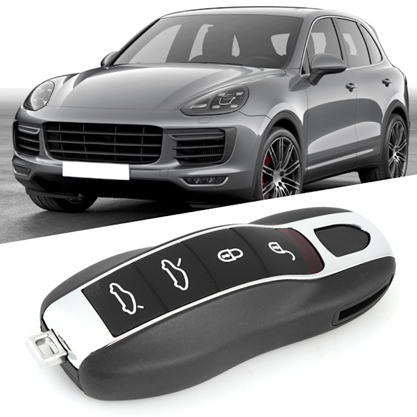 Smart nøglefob til bil med 4 knapper passer til Porsche Cayenne 2011-2016 KR55WK50138