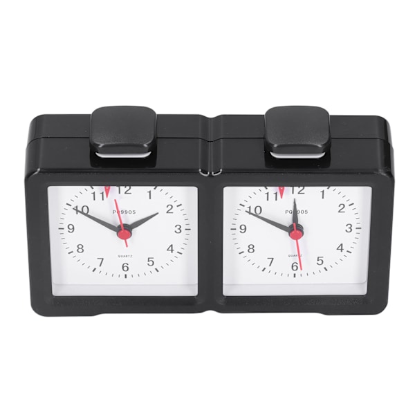 Monitoiminen shakkikello analogi kello Count Up Count Down Timer Mute lautapelikilpailuun