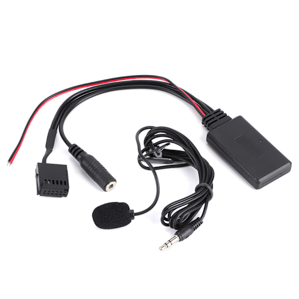 Auton Bluetooth AUX-IN-kaapeliadapter mikrofonilla Handsfree-puheluille sopii Ford Focus 6000CD:lle