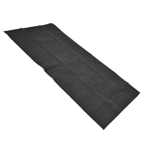 BBQ golvmatta utomhus flamskyddad grillmatta BBQ oljedyna för campingvandring71,7x35,8in rät vinkel
