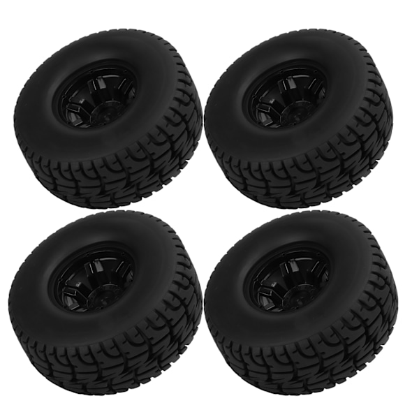 4st 2.2 plattmönster gummidäck med 6 ekrar plastfälgar för Arrma Senton 1/10 RC bil