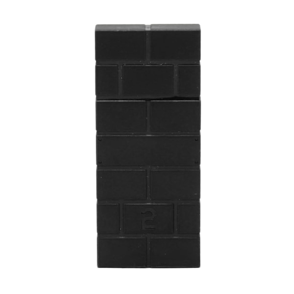 USB Trådløs Kontrolleradapter Multifunksjons Bluetooth-kontroller for PC for Windows for OS X for Steam Deck for RPi Svart