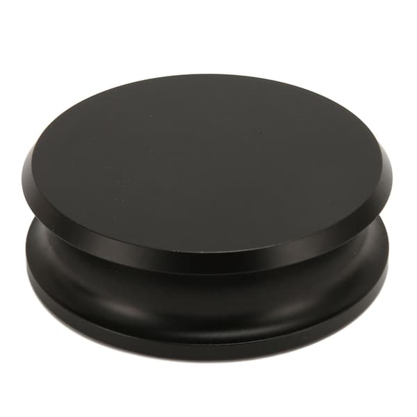 Pladespiller Disc Stabilizer Professionel HiFi Aluminiumlegering Pladevægtstabilisator Pladespiller Vægtklemmer Sort