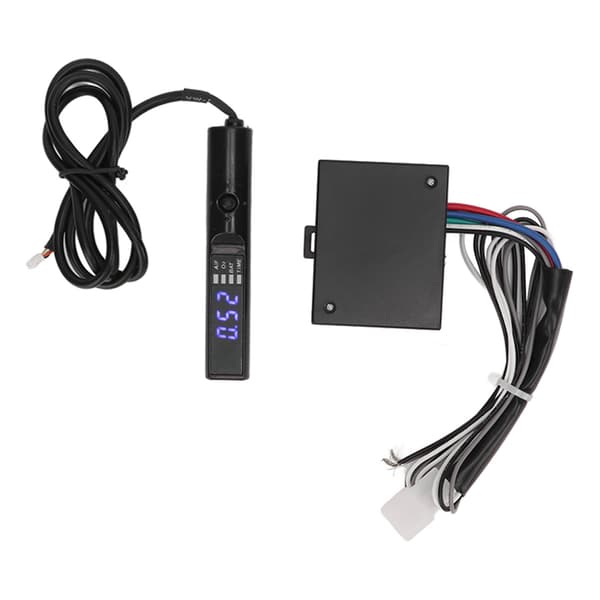 【NX】Auto Turbo Timer 12V Flameout Delay Engine Start Timer med LED digital skjerm Kompatibel med bil blått lys