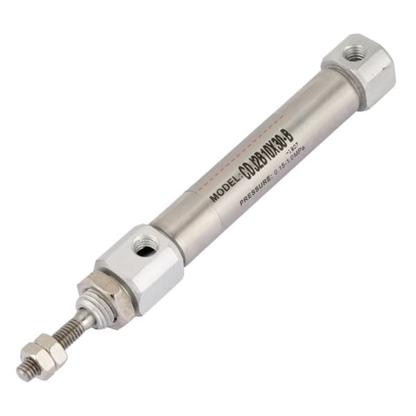 CDJ2B10-30B 10 mm diameter 30 mm slaglængde Dobbeltvirkende pneumatisk luftcylinder i rustfrit stål