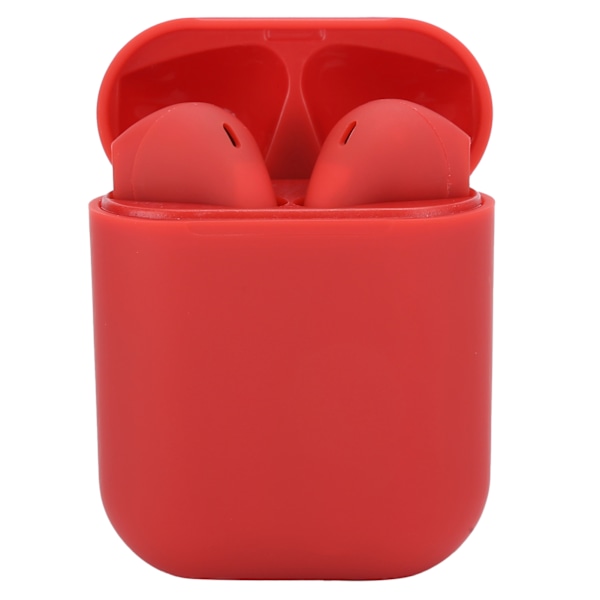 TWS Bluetooth 5.0 Langattomat Kosketusohjattavat Nappikuulokkeet Latauskotelolla, Punainen