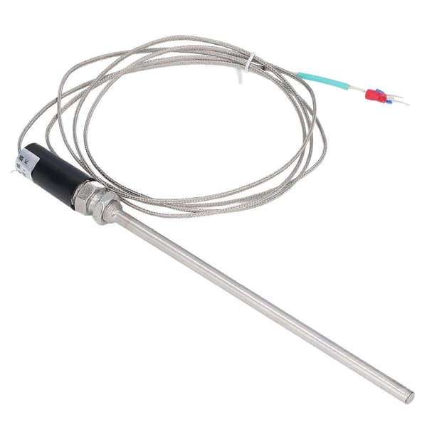 Type Termoelement Jord Skjermet ledning Temperatursensor Probe 0?800 200mm WRNT?01
