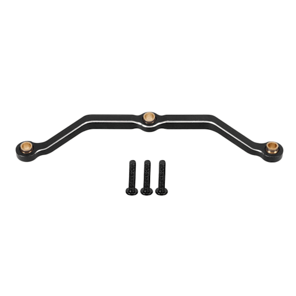 RC Styrarm i Aluminiumlegering Uppgradering Del RC Styrstag för Traxxas 1/18 RC Bil Svart