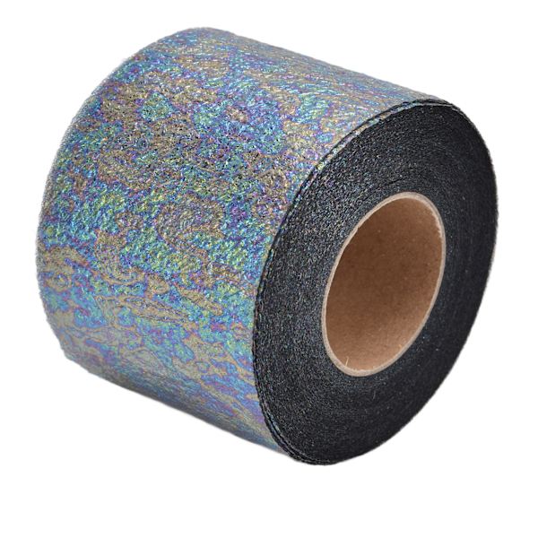 Symphony Ribbon Gradient Christmas Ribbon Roll DIY Hemlagad barnrosett Hårprydnad Tyll RollBlack