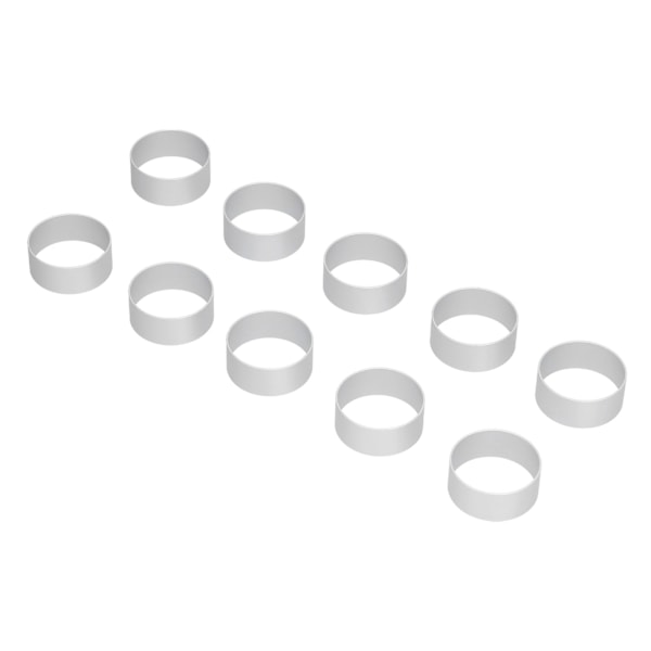 10 st/set rostfritt stål Moon Cake Form Set Cookies Kex Cutter DIY Bakform Set Rund