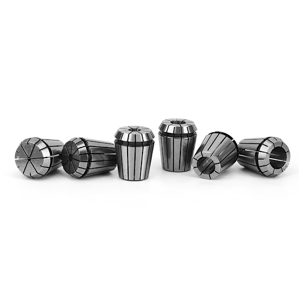 6st Chuck Exakt fjäderuppsättning CNC Gravyr Fräsmaskin Industriella tillbehör ER32