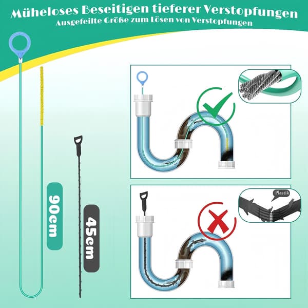 130CM Strong Tool for Unclogging Hair Removal Device