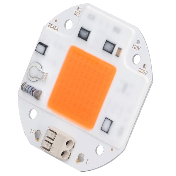 High Power LED Chip Plant Grow Light 380‑800NM COB Lamp Beads Drive Free for DIY Hydroponic Growing Light 220V70W
