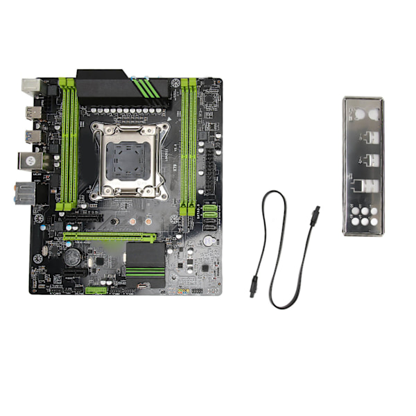 X79 Computer Moderkort 2011 Pin Support E5 V2 4 Channel DDR3 PCI E NVME M.2 Desktop Computer Moderkort