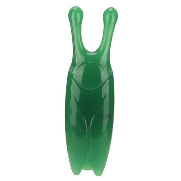 High Bridge Nose Scraper Nose Massager Reduction Nose Alar Gua Sha Nose Tool for Shape Jawline Puffiness Reducing Green