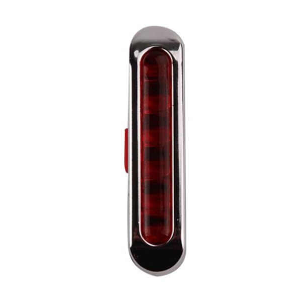 USB-oppladbart LED-baklys for sykkel, sykkelbaklys, sykkellys for nattkjøring, rød