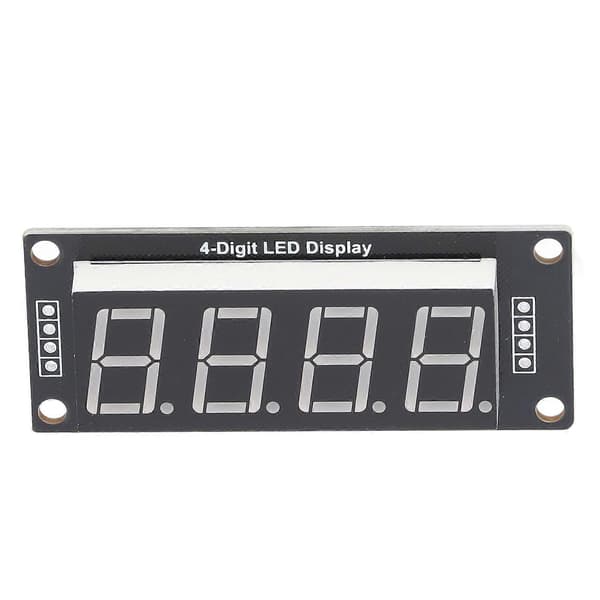 4 stk LED-segment digitalt displaymodul 4 bit 7 segment printkort urmodul 0,56 tommer MRA172D grøn