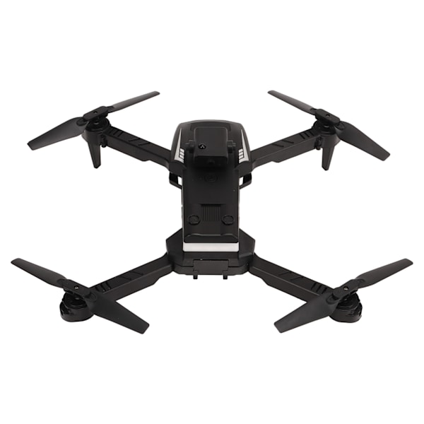 Hopfällbar drönare med 4K enkelkamera WiFi LED-ljus 50x Zoom One Key Take Off 4K Intelligent Obstacle Avoidance RC Quadcopter Svart