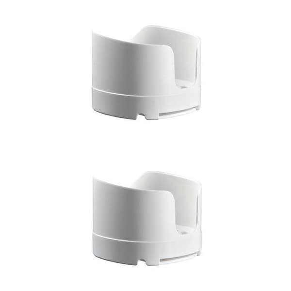 [NX] 2-pack väggfäste kompatibelt med TP-Link Deco M4 / E4 / P9 / S4 Hela WiFi ABS ABS 51