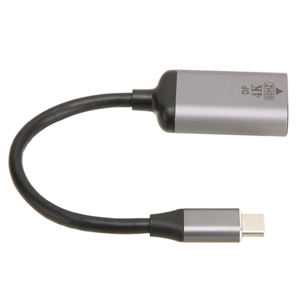 USB C till DisplayPort Adapter 4K 60Hz Antisladd Design Plug and Play USB C till Mini DP Adapter för Tablet VR hörlurar