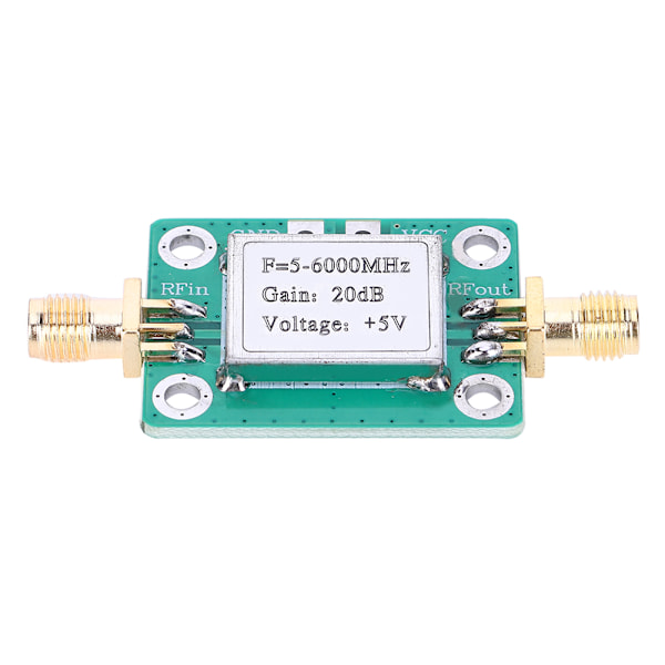 RF-signaalivahvistin Medium Power - Ultra Wideband 5M-6GHz 20dB Vahvistus Elektroniset komponentit