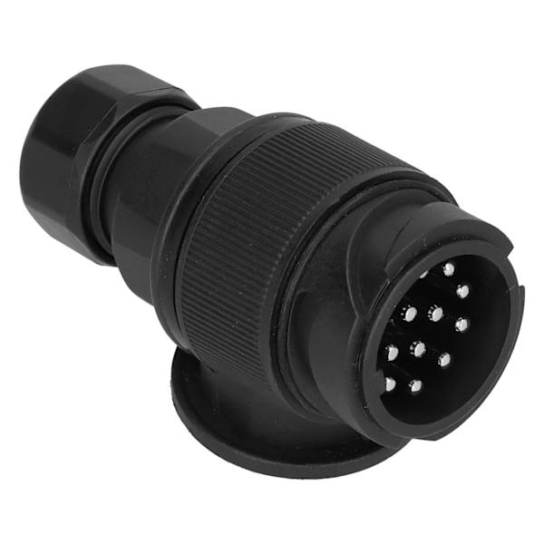 EU 12V Trailer Stik Adapter Elektrisk Vandtæt 13-polet Lastbil Interface Caravan Strømudtag