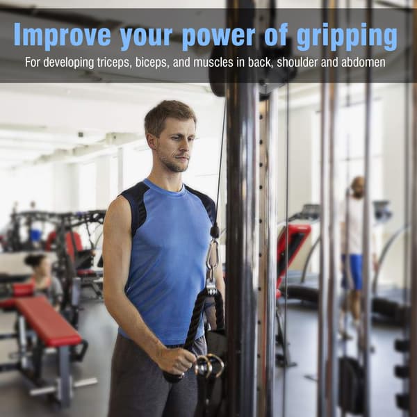 【NX】Musculus Biceps Triceps Spenningsrep Kroppsbygging Treningsstudio Push Pull Press Kabeltilbehør