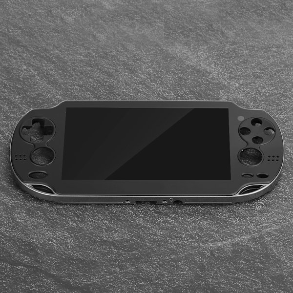 För PS Vita1000 LCD Byt skärm Digitalisering Komplett montering med ram skruvmejsel svart För PS Vita1000 skärm