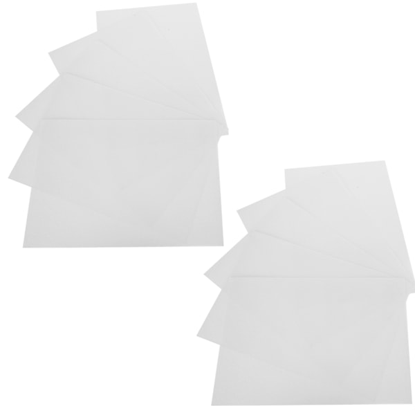 10 st 0,3 mm värmekrympande ark Filmer Papper för handmålade DIY Hantverkssmycken Nyckelring Att göra barngåva