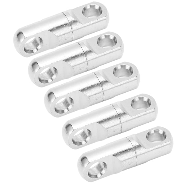 5 st/set Rostfritt Stål Kolonn Typ 360° Rotationslager Swivels Fiske Swivels Krokhållare 9#