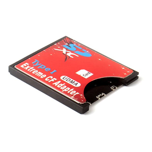 SD til CF-kortstøtte Trådløs WIFI SD-støtte opptil 512 GB kamerakort TYPE I tynt kort