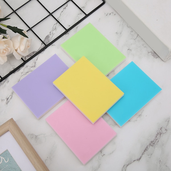 5 st Multicolor dubbelt lager gummistämpel Carving Block DIY-stämplar hantverksmaterial