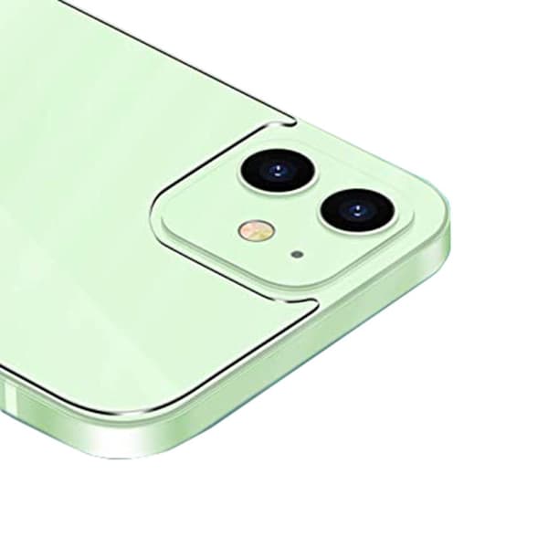 【NX】2-PACK Kompatibel med iPhone 12 Baksidesskydd 9H 0.3mm Transparent transparent