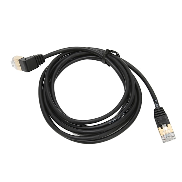 Cat8 Ethernet-kabel CAT8 OD 3,8 mm 2 m Hann til Hann Slitesterk PVC Ethernet-kabel Hann til Hann for Switch-server