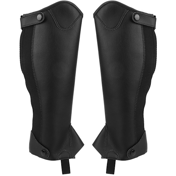 Ridning Half Chap Body Protector Utrustning för barn Superfiberläder Olika storlekCM