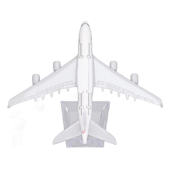 【NX】Trykstøbt 380 Passagerfly Model Legering Simuleret Udsøgt Flymodel Dekoration til Hjem, Studie, Kontor