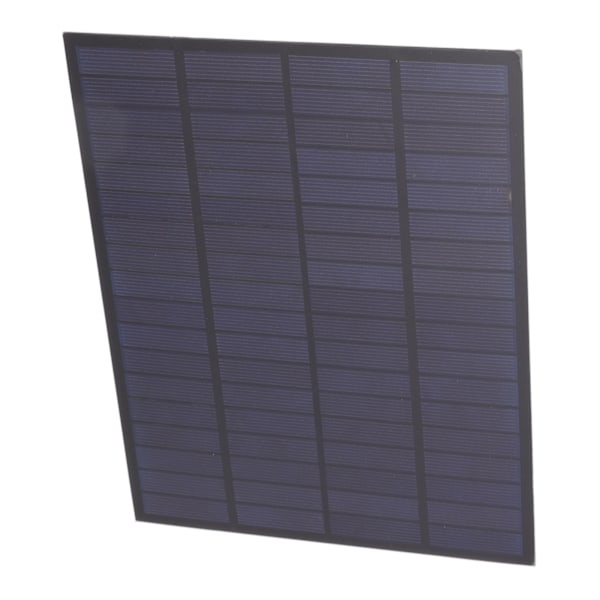 18V 5W polykristallin mini solpanel utomhus portabel epoxi solpanel laddare för DIY solar gräsmatta ljus