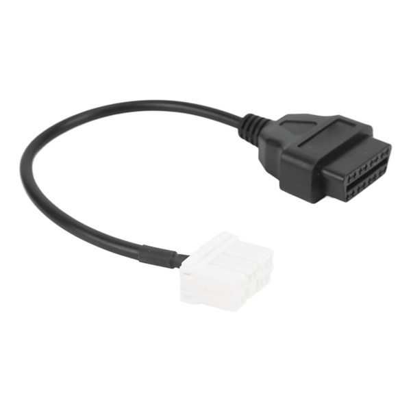 Byte av 12-stifts OBDII-hankontakt för diagnosomvandlare för Tesla Model S X 2012-2015