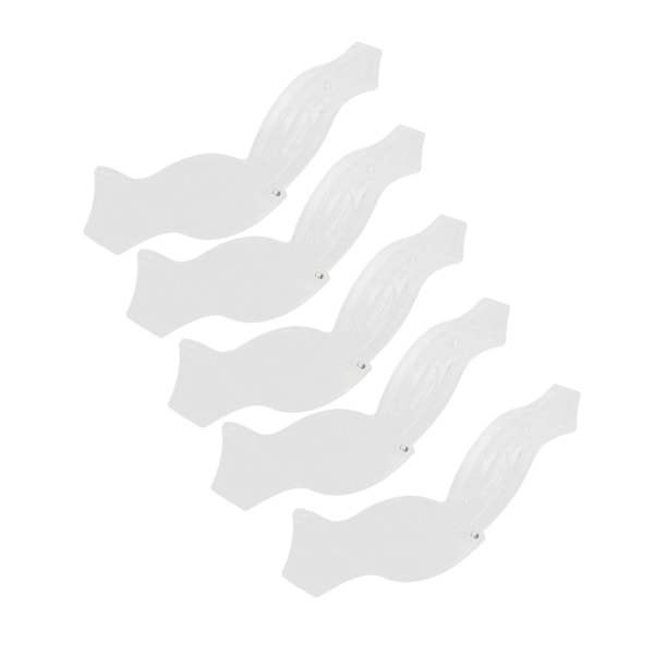 5 kpl Manuaalinen Sitruunapuristimen Lovely Shape Kannettava Läpinäkyvä Hedelmämehukeitin Kotikeittiöön Kahvilaan Kala Muoto
